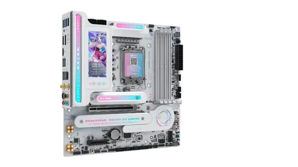 MS-iCraft B860M CROSS PRO  WIFI 7  Intel Core Ultra DDR5 Motherboard - Black image 2