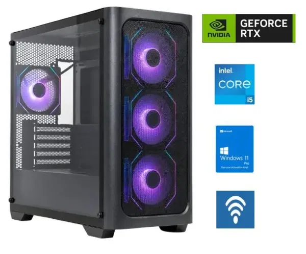  POWER WAVE i5  14th RTX 5060 TI 16GB  GAMING PC image 0