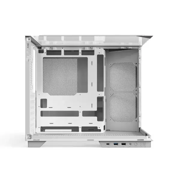 Acer V330 ATX Mid Tower Three Panel Front Top & Left Side Tempered Glass Case With 6 ARGB Fans - White image 5