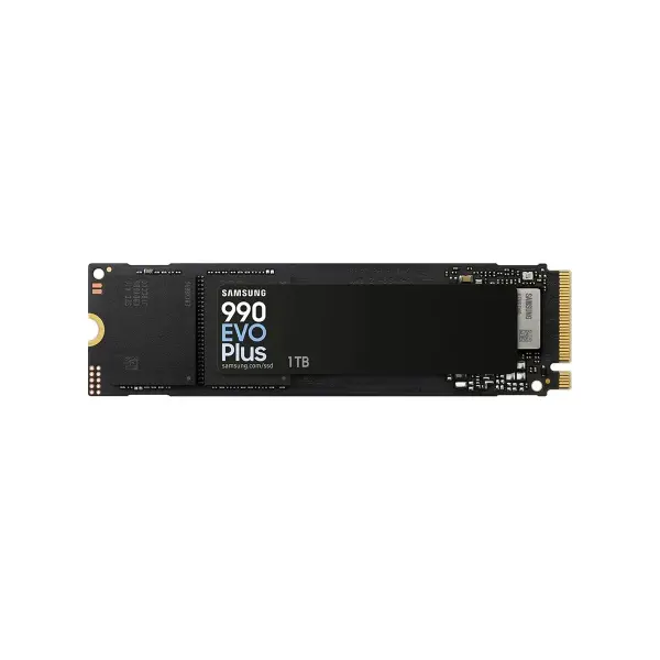 Samsung 990 EVO Plus 1TB NVMe M.2 SSD PCIe 4.0/5.0 (Black) - MZ-V9S1T0BW image 0