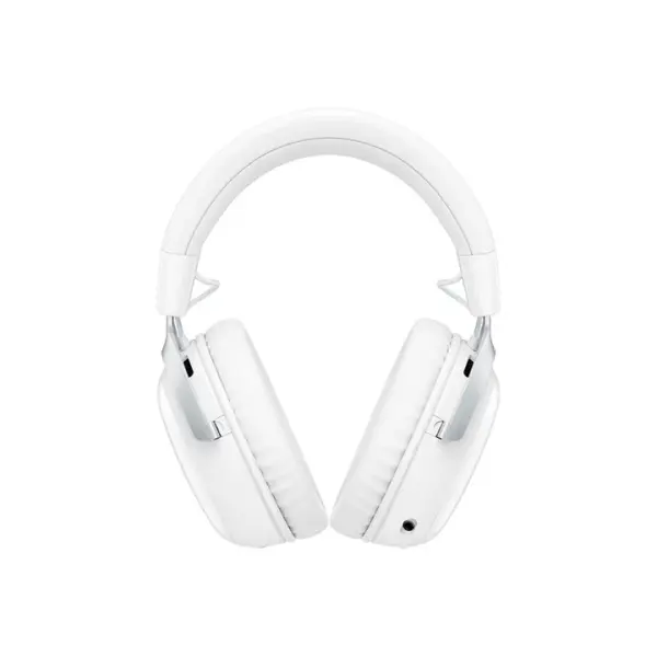 HyperX Cloud III S Wireless Gaming Headset for PC, Mac, PS5, Mobile, Switch - White image 2