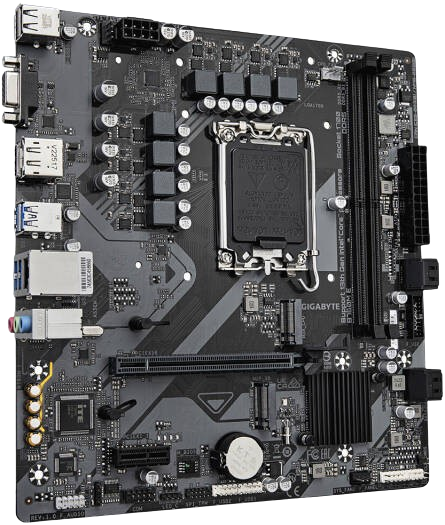 GIGABYTE B760M E (rev. 1.0) DDR5 - LGA1700 Intel image 2