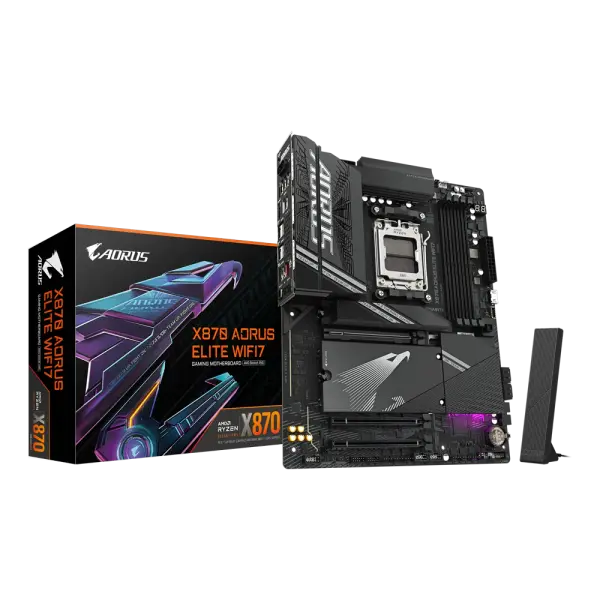 GIGABYTE X870 A ELITE WIFI7 1.1 DDR5 Motherboard - Black image 1