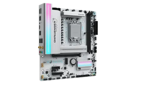  MS-Challenger Intel Core Ultra  Z890M WIFI ICE  DDR5 Motherboard - White image 5