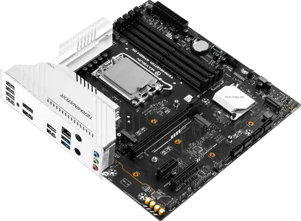 MS-Terminator B760M D5 WIFI 6E V2 Intel Core  DDR5 Motherboard - Black image 3