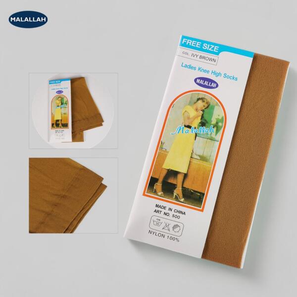 جوارب وسط تحت الركبة IVY BROWN image 1