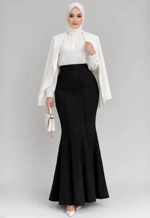 تنورة ربع كلوش image 3