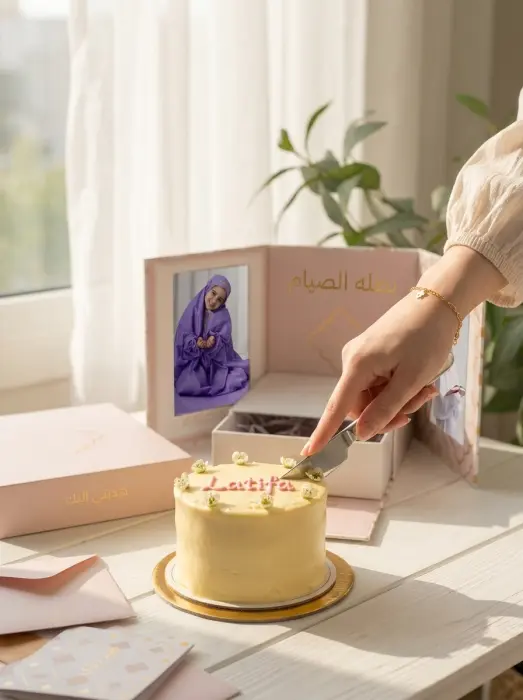 صندوق كعكة الاحتفال image 4