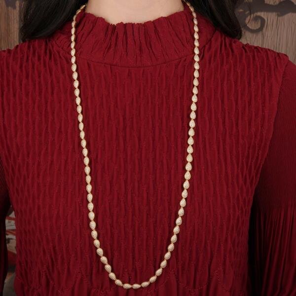 Necklace - Gold White - 0 image 0