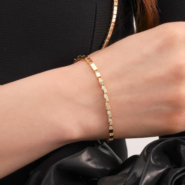 Bracelet - Gold White - 0 image 0