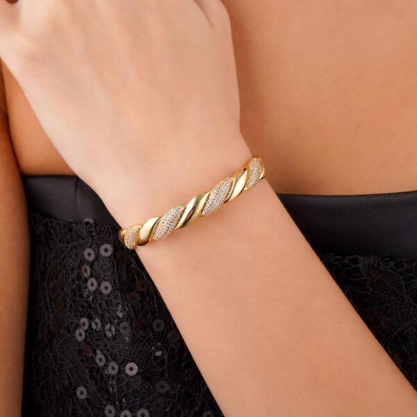 Bangle - Gold White - 0 image 0