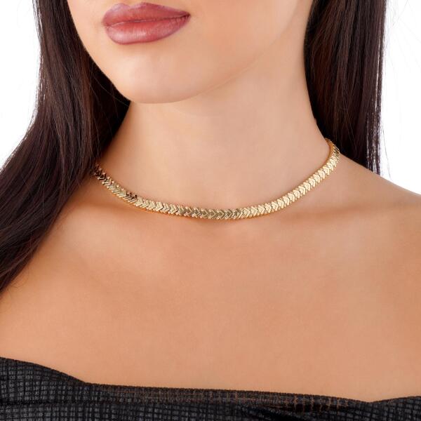 Necklace - Gold White - 0 image 1