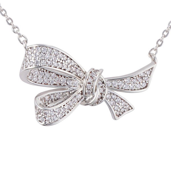 Choker Necklace - Silver White - 0 image 2