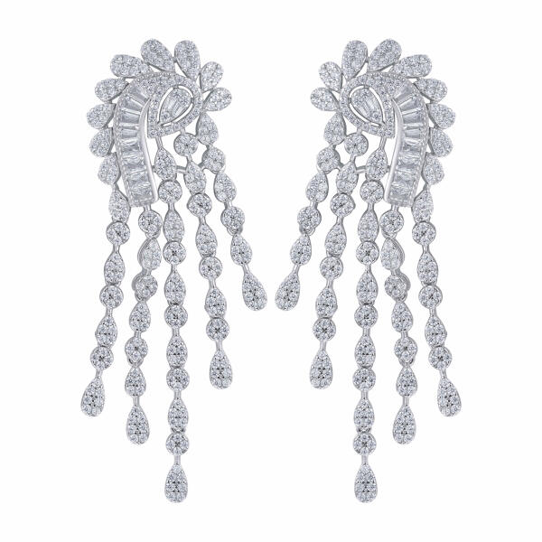 Earrings - Silver White - 0 image 1