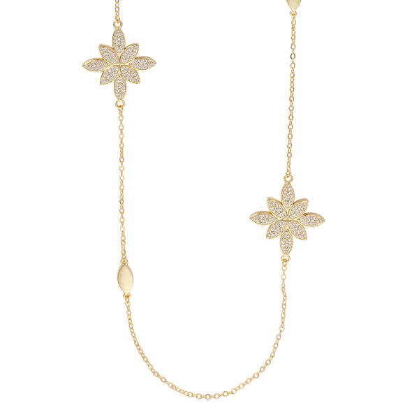 Necklace - Gold White - 0 image 4