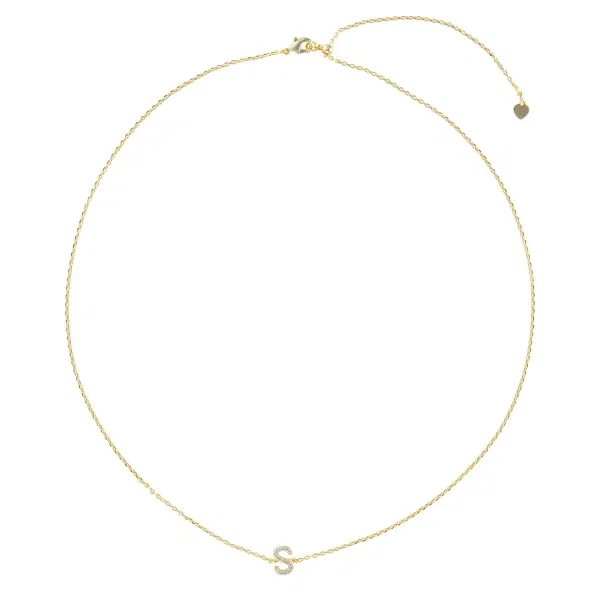 Women's Personalized Initial Letter Necklace image 6