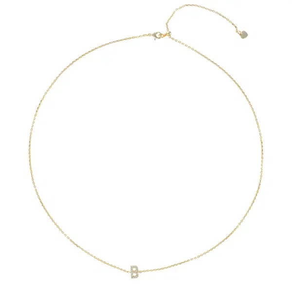Women's Personalized Initial Letter Necklace image 19