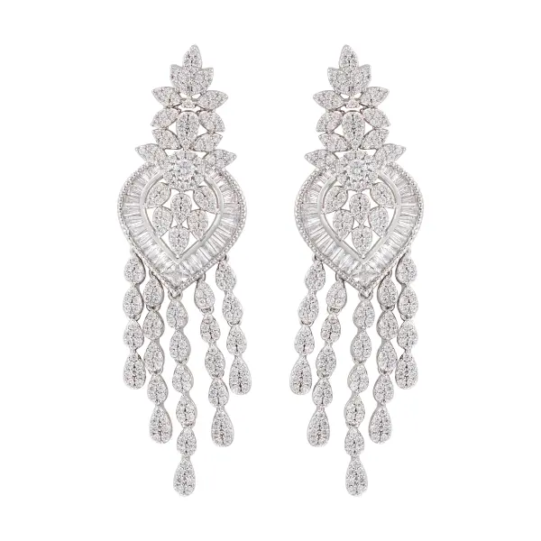 Earrings - Silver White - 0 image 1