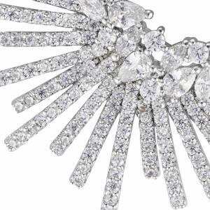 Earrings - Silver White - 0 image 1