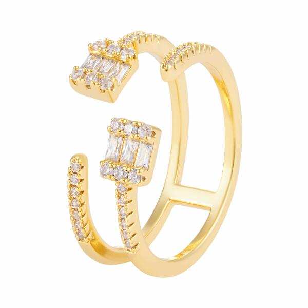 Ring - Gold White - 0 image 1