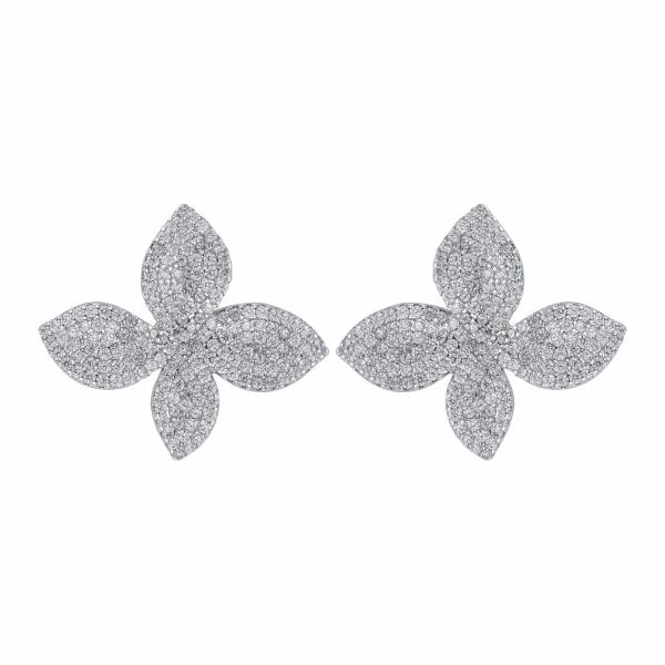 حلق - فضي ابيض - 0 image 0