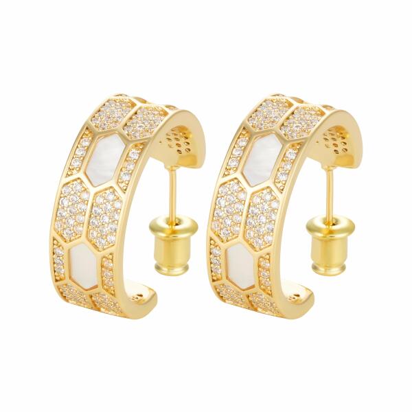 Earrings - OffWhite Gold - 0 image 1
