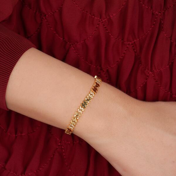 Bracelet - Gold White - 0 image 0