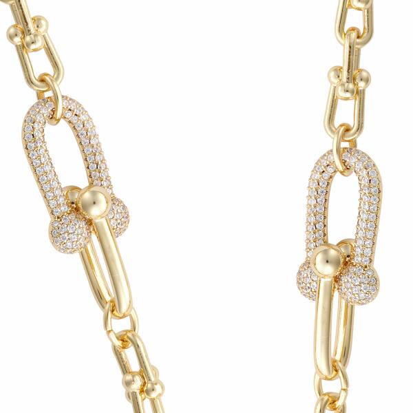 Necklace - Gold White - 0 image 4