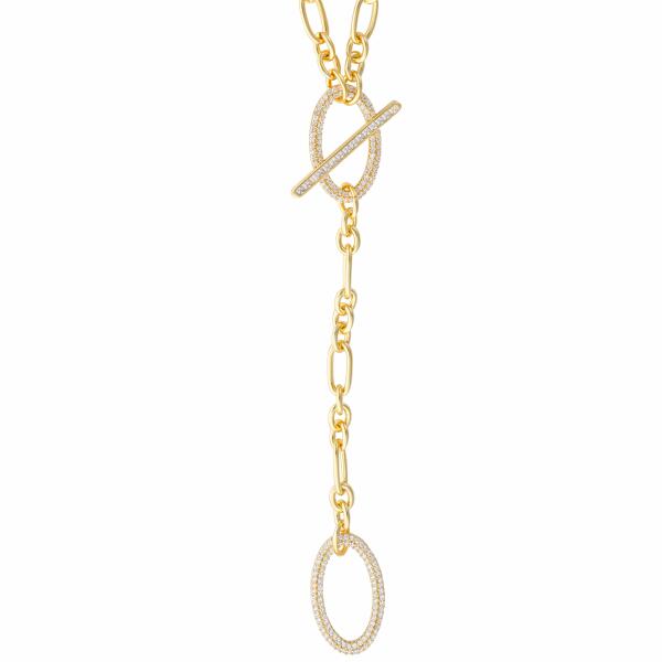 Necklace - Gold White - 0 image 2