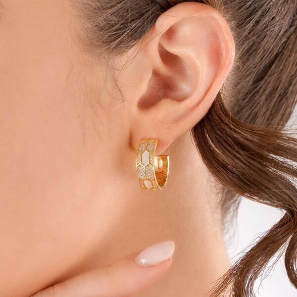 Earrings - OffWhite Gold - 0 image 0