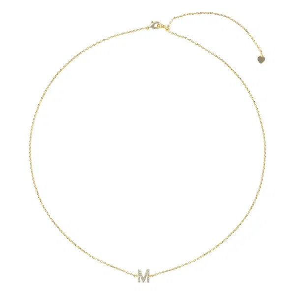 Women's Personalized Initial Letter Necklace image 12
