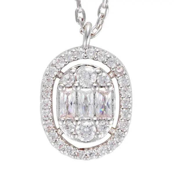 عقد تشوكر - فضي ابيض - 0 image 1