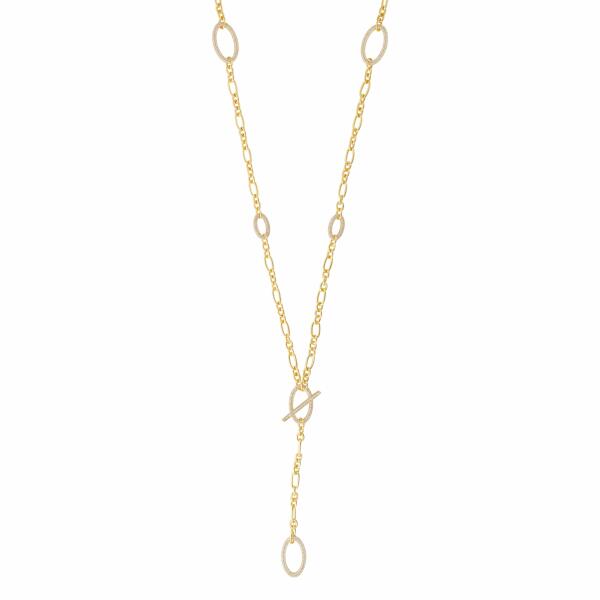 Necklace - Gold White - 0 image 1