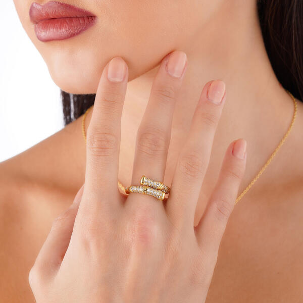 Ring - Gold White - 0 image 0