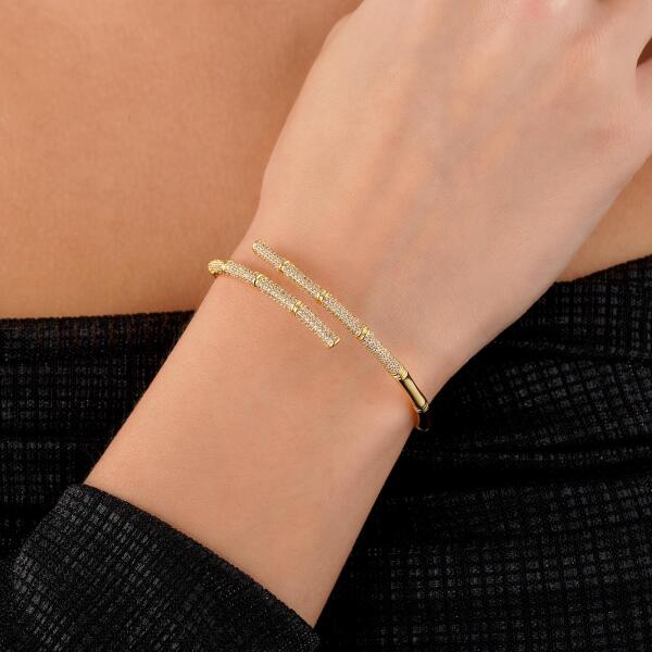 Bangle - Gold White - 0 image 0