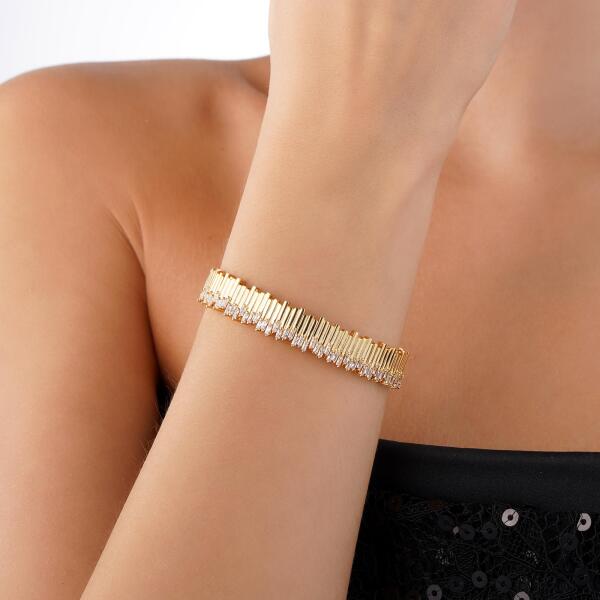 Bangle - Gold White - 0 image 0