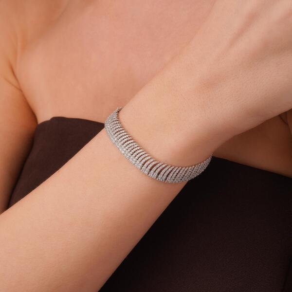 Bracelet - Silver White - 0 image 0