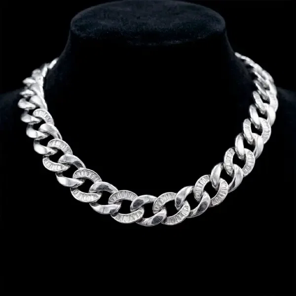 عقد - فضي ابيض - 0 image 0