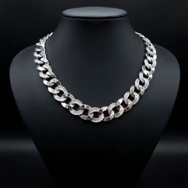عقد - فضي ابيض - 0 image 0