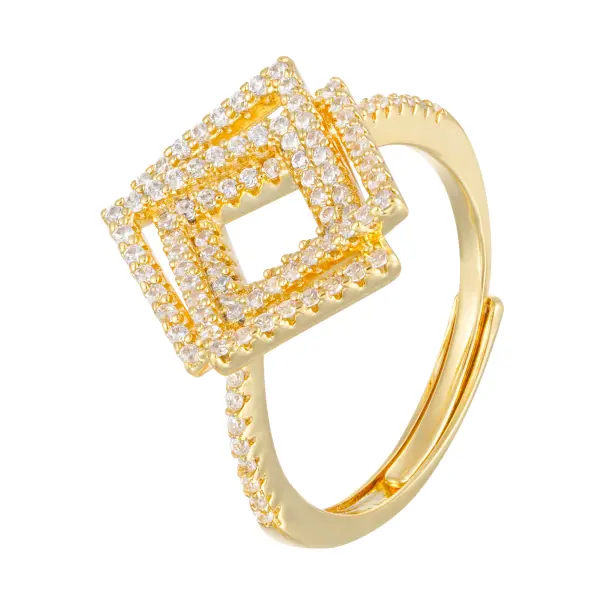 Ring - Gold White - 0 image 1
