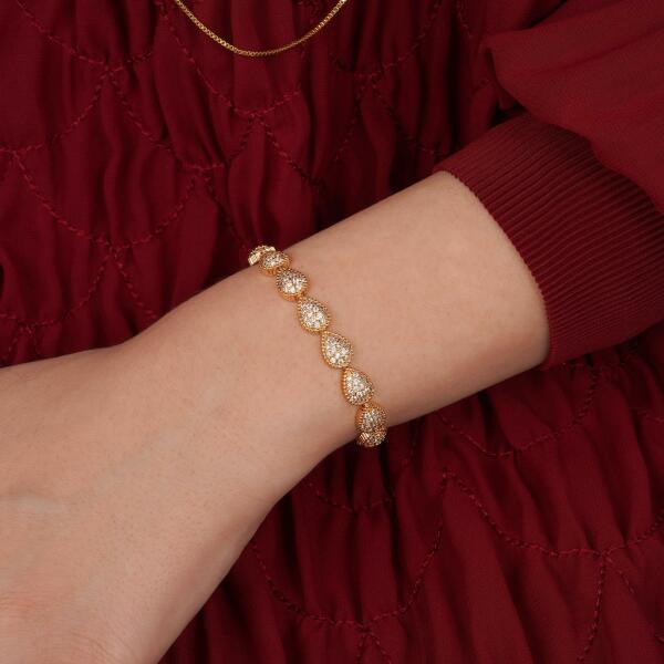 Bracelet - Gold White - 0 image 0