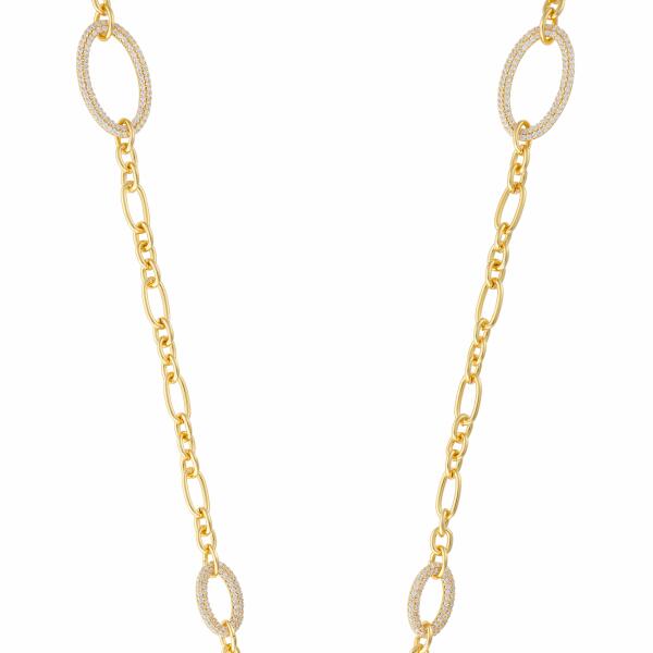 Necklace - Gold White - 0 image 3