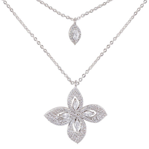 Choker Necklace - Silver White - 0 image 1