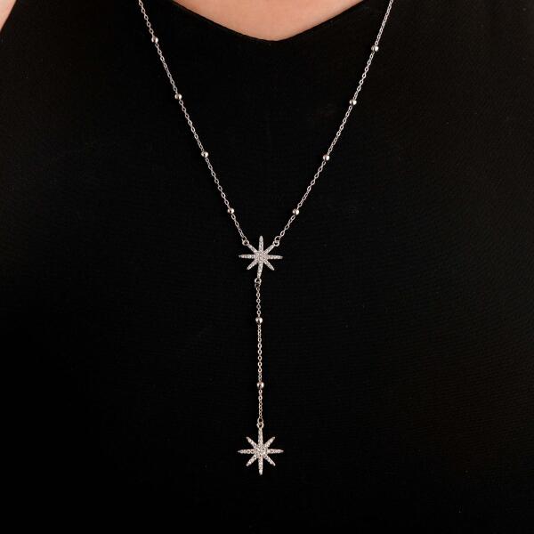 Necklace - Silver White - 0 image 0