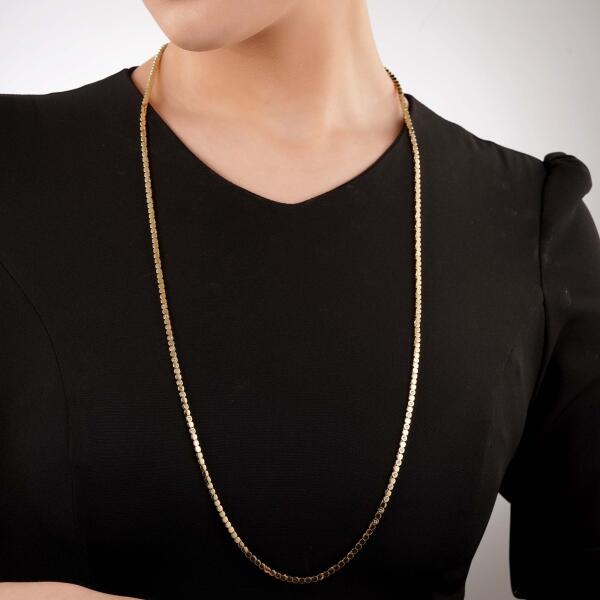 Necklace - Gold White - 0 image 0