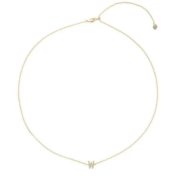 Women's Personalized Initial Letter Necklace image 4