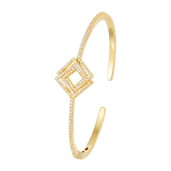 Bangle - Gold White - 0 image 1