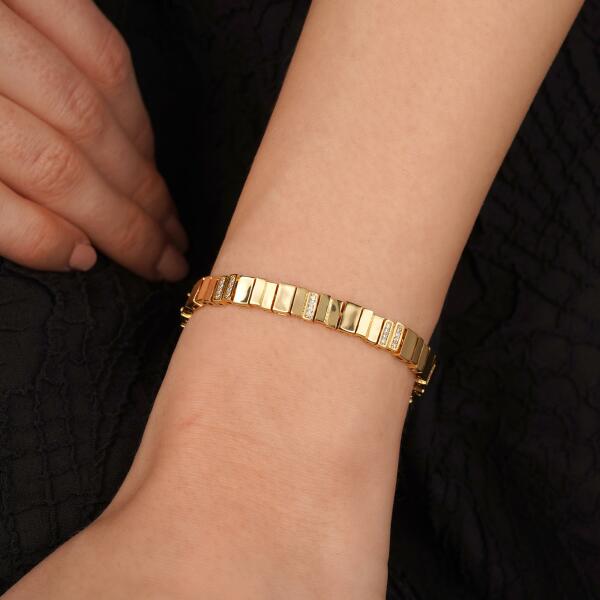Bracelet - Gold White - 0 image 0