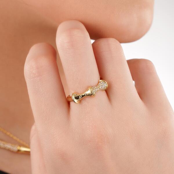 Ring - Gold White - 0 image 0