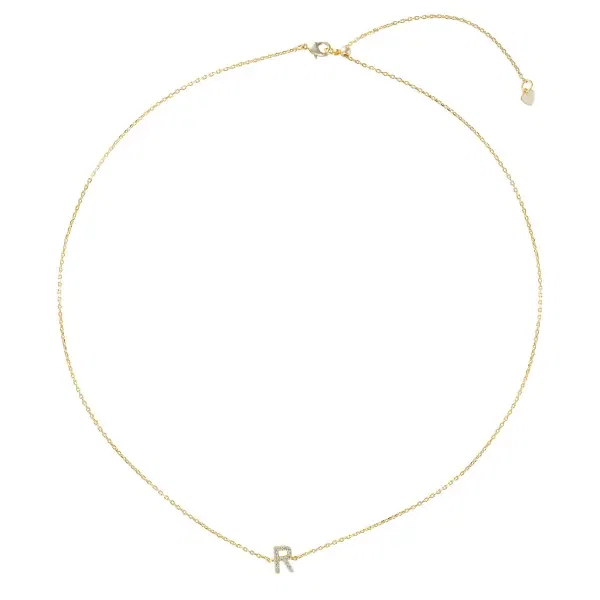 Women's Personalized Initial Letter Necklace image 8